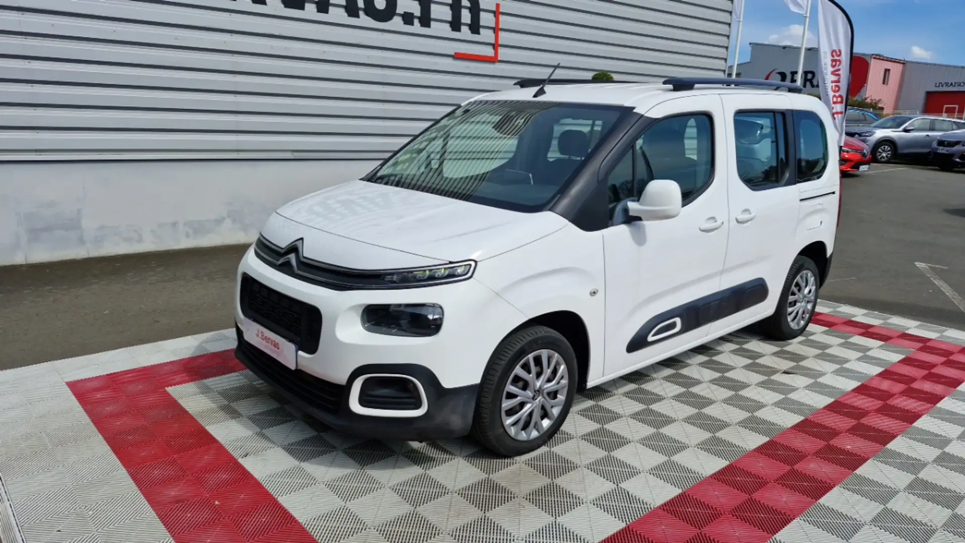 Citroen Berlingo TAILLE M BLUEHDI 100 BVM FEEL Blanc - 2