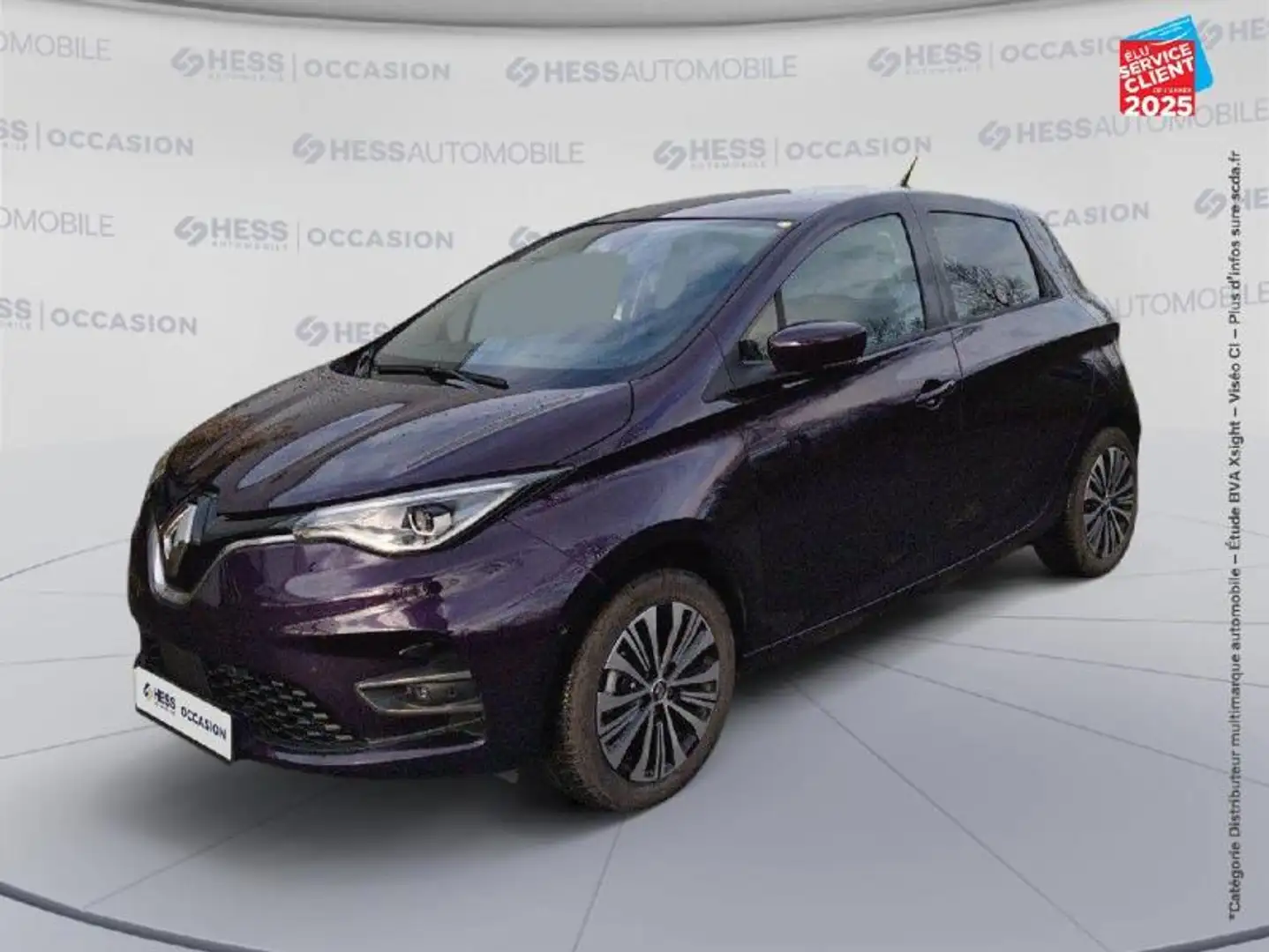 Renault ZOE E-Tech Techno charge normale R135 Achat Integral - Mauve - 1