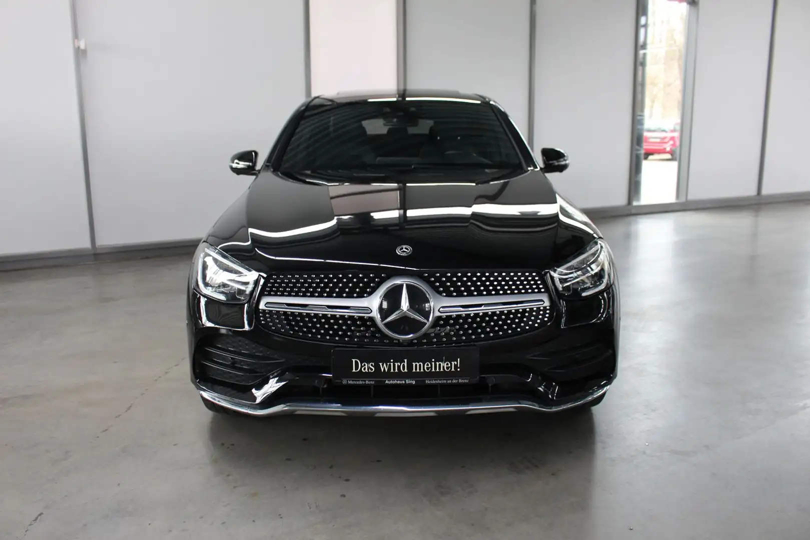 Mercedes-Benz GLC 200 4M Coupé AMG 360 Kamera Schiebedach SHZ Schwarz - 2
