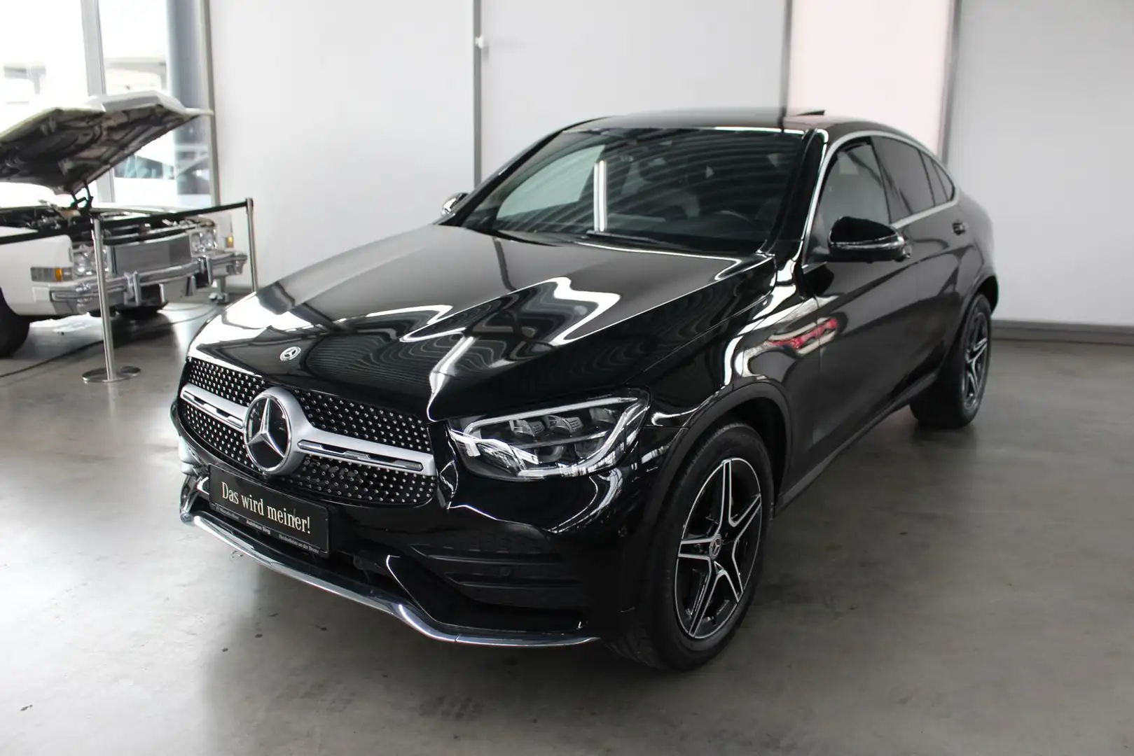 Mercedes-Benz GLC 200 4M Coupé AMG 360 Kamera Schiebedach SHZ Schwarz - 1