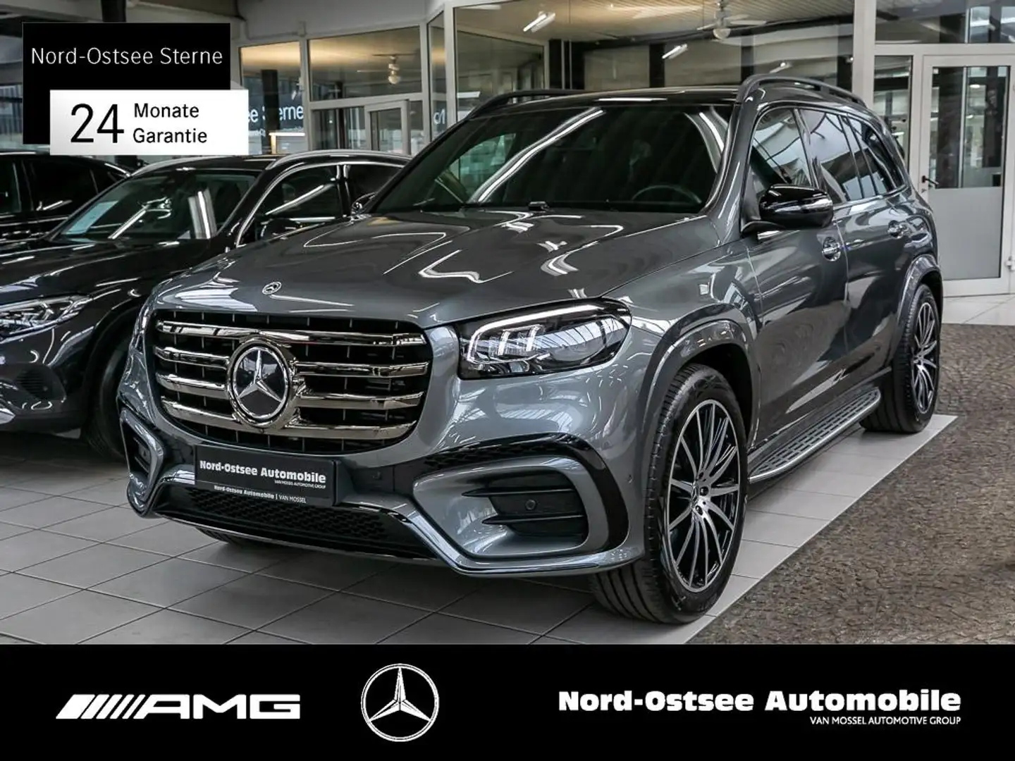 Mercedes-Benz GLS 450 d 4M AMG PREM.+ NIGHT 22" PANO STHZG AHK Grau - 1