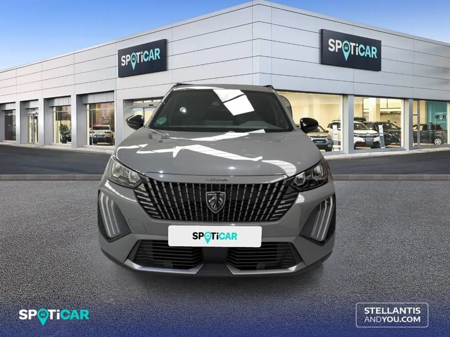 Peugeot 2008 1.2 PureTech S&S Allure 100 Gris - 2