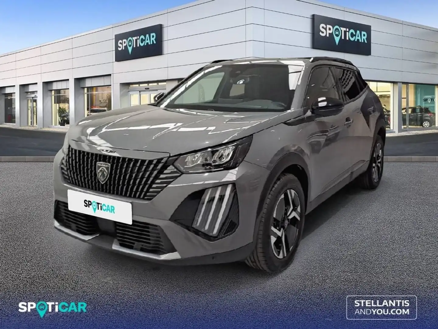 Peugeot 2008 1.2 PureTech S&S Allure 100 Gris - 1