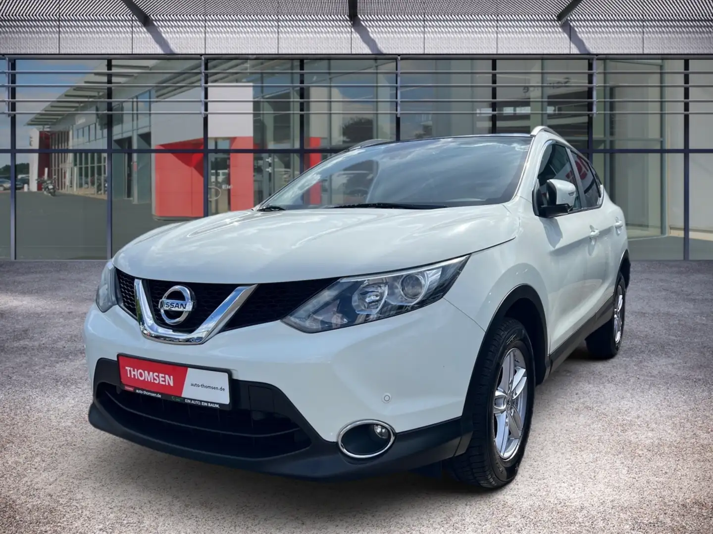 Nissan Qashqai 1.6 DIG-T N-Connecta Navi PDC Kam. SHZ Blanco - 2