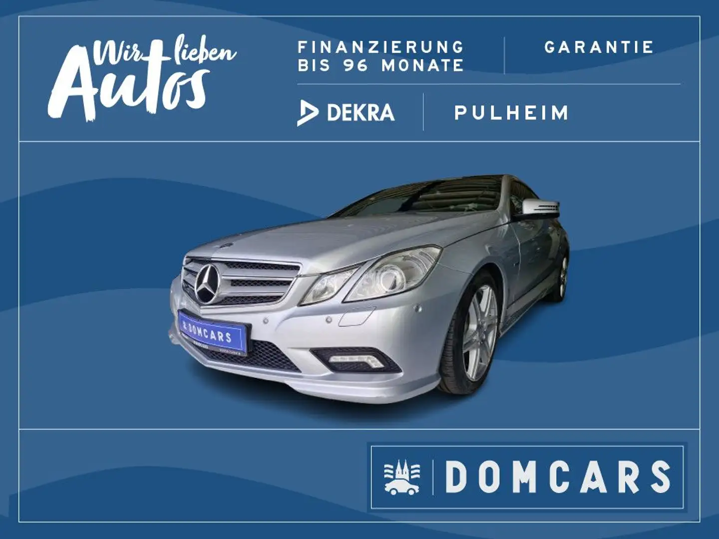 Mercedes-Benz E 250 CDI Coupe BlueEfficiency/LEDER/BI-XENON/PAN Argent - 1