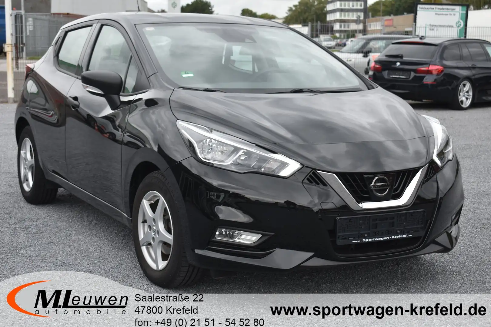 Nissan Micra Micra 1.0 Visia Plus *ALU*GRA*KLIMA* Noir - 2