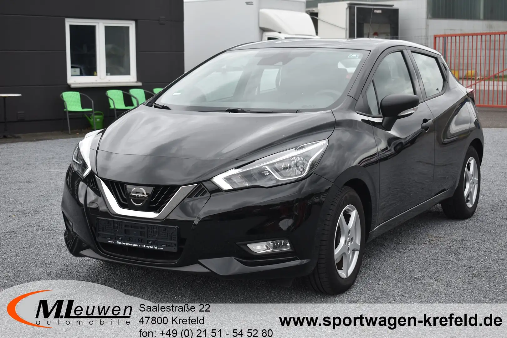 Nissan Micra Micra 1.0 Visia Plus *ALU*GRA*KLIMA* Noir - 1