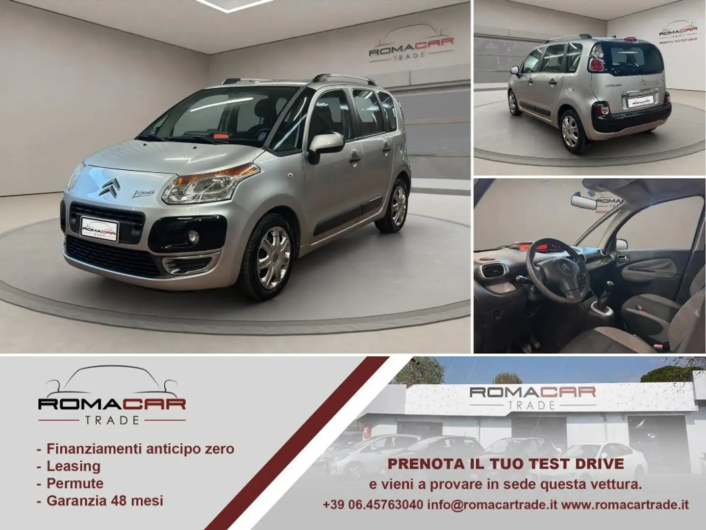 Citroen C3 Picasso 1.6 HDi 90 Grigio - 1