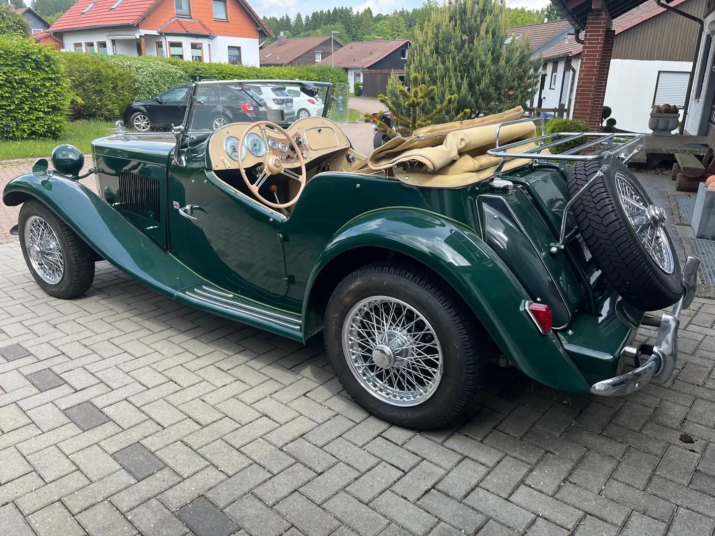 MG TD Komplett restaurierter MG - TD 1951 Zielony - 2