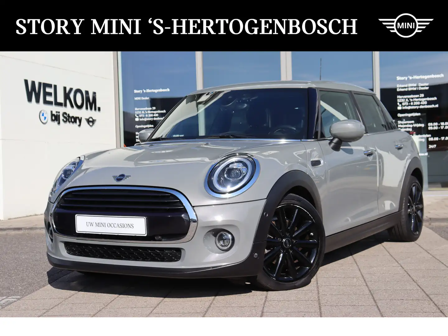 MINI Cooper Hatchback Automaat / Achteruitrijcamera / Comfort Grau - 1
