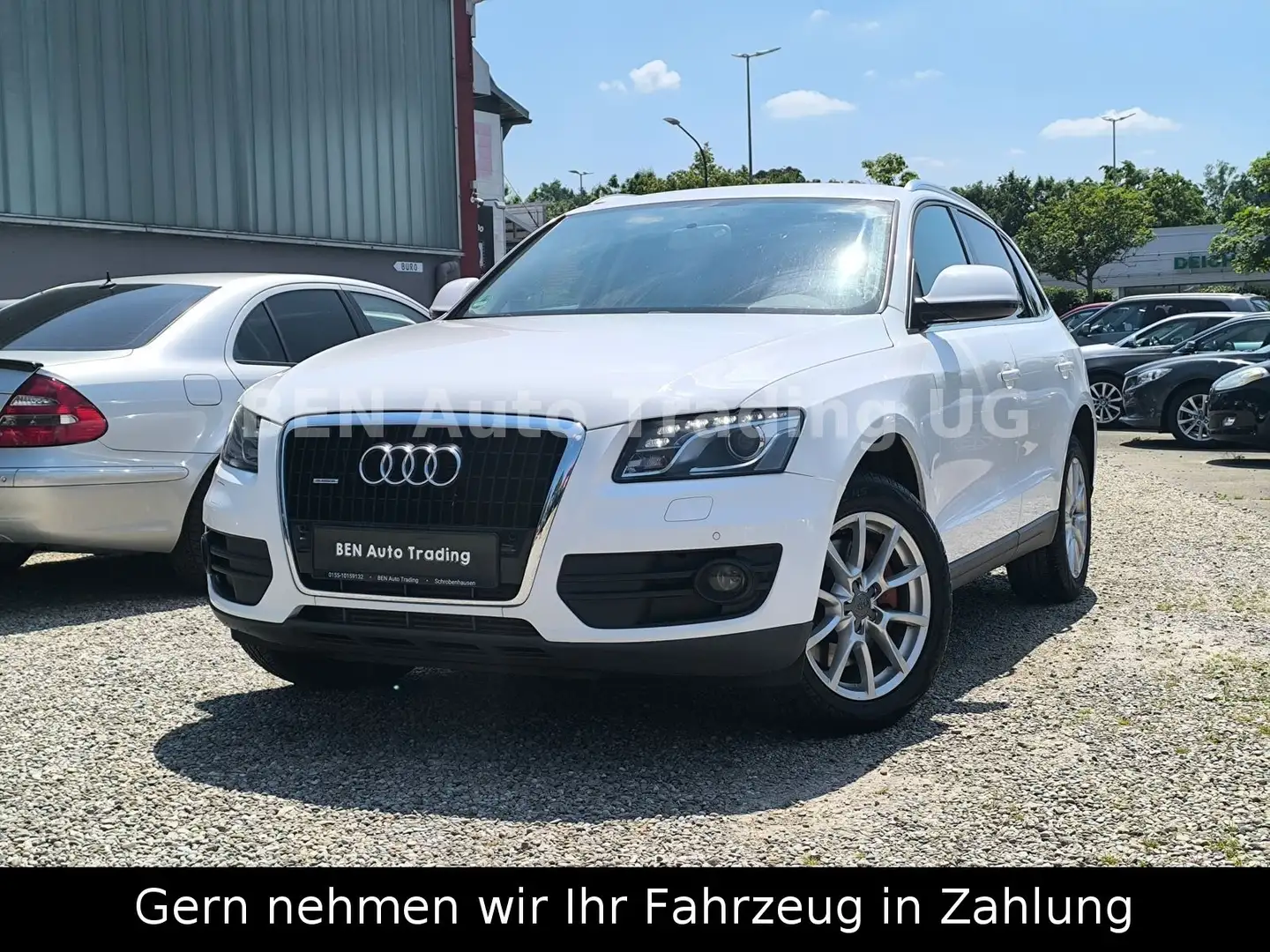Audi Q5 Quattro Navi°PDC V+H°EL.Fenster°Allwetter°BT° Blanc - 1