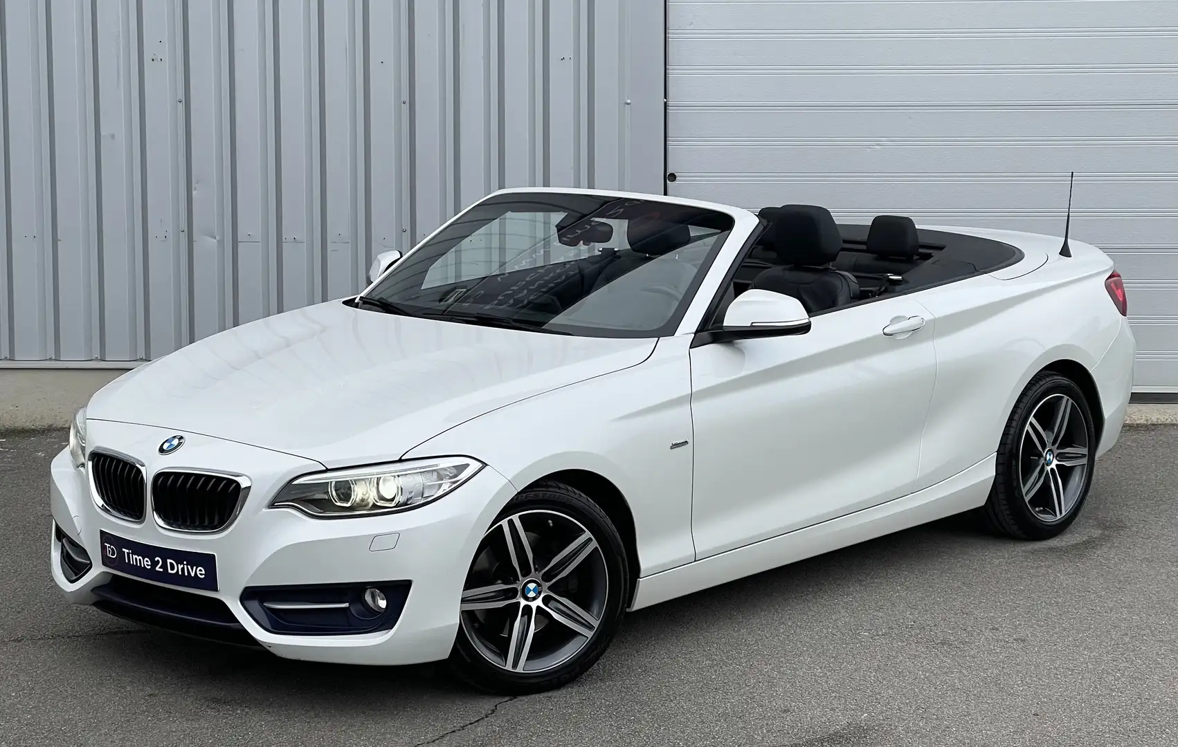 BMW 220 Cabriolet 220iA Sport Line - 90.000 Km !!! Blanc - 1