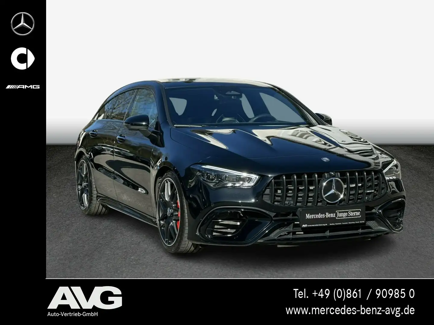 Mercedes-Benz CLA 45 AMG AMG CLA 45 S 4M+ Pano Perf.-Sitze Night AHK 360° Noir - 2