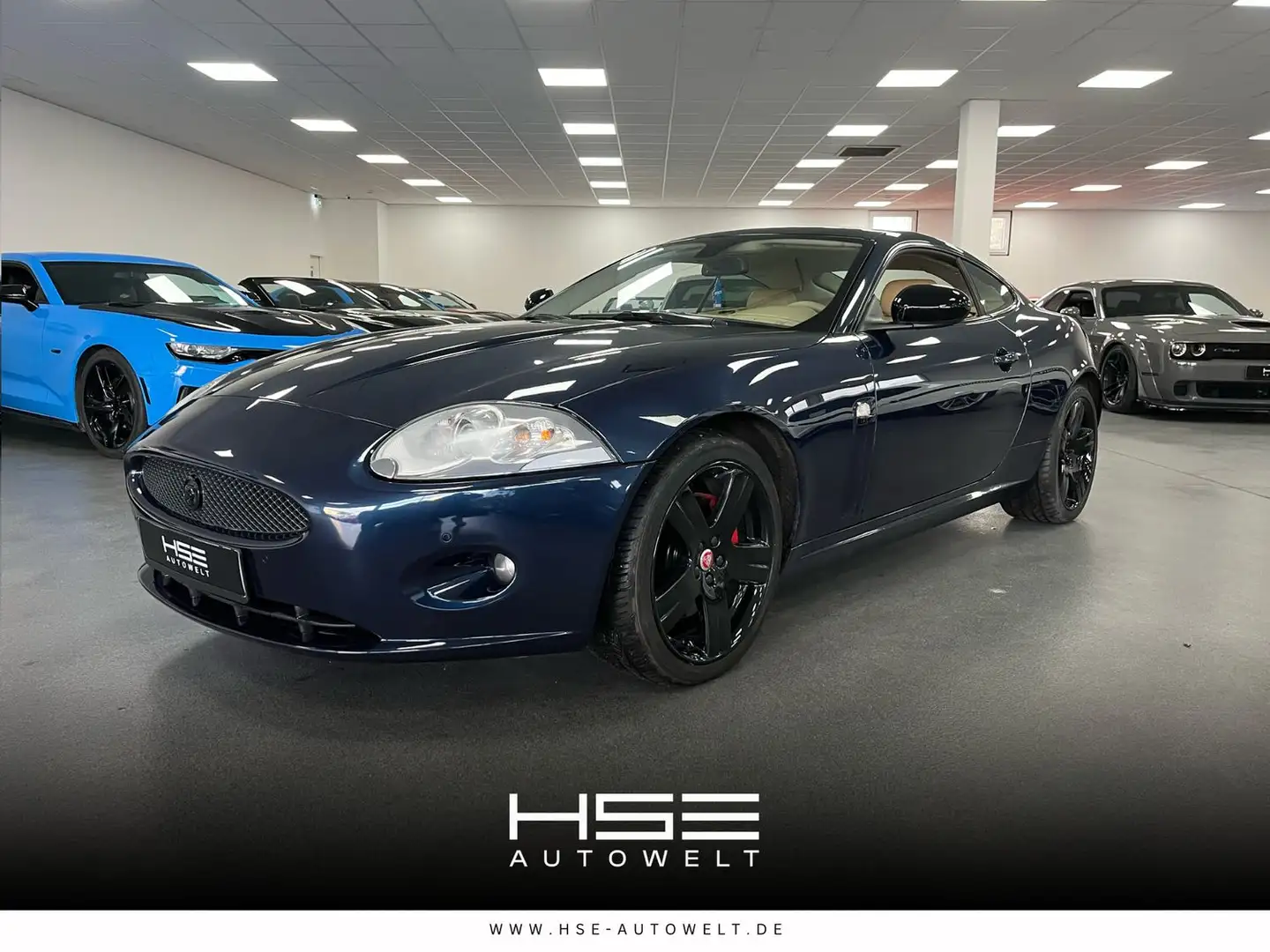 Jaguar XK Coupe 4,2l V8 *GEPFLEGT / AUTOMATIK* Blau - 1