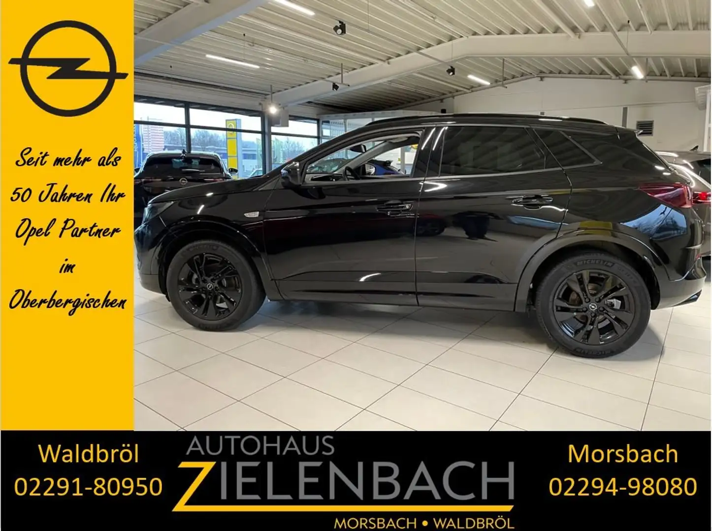 Opel Grandland 1.5 D Automatik GS Line Negro - 1