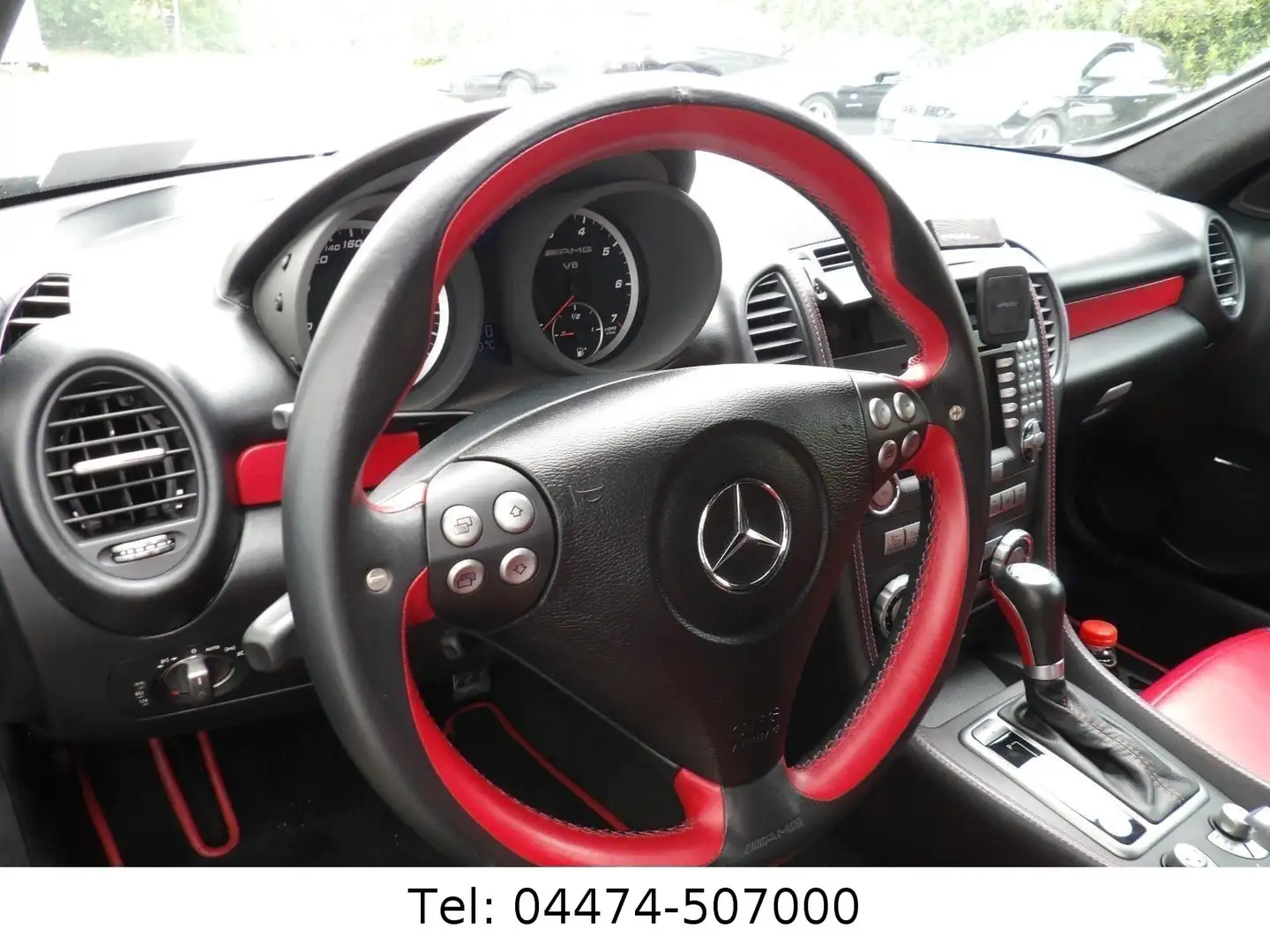 Mercedes-Benz SLK 55 AMG SLK55 AMG 5.5L V8 360PS Roadster/Designo/19Zoll! Schwarz - 2