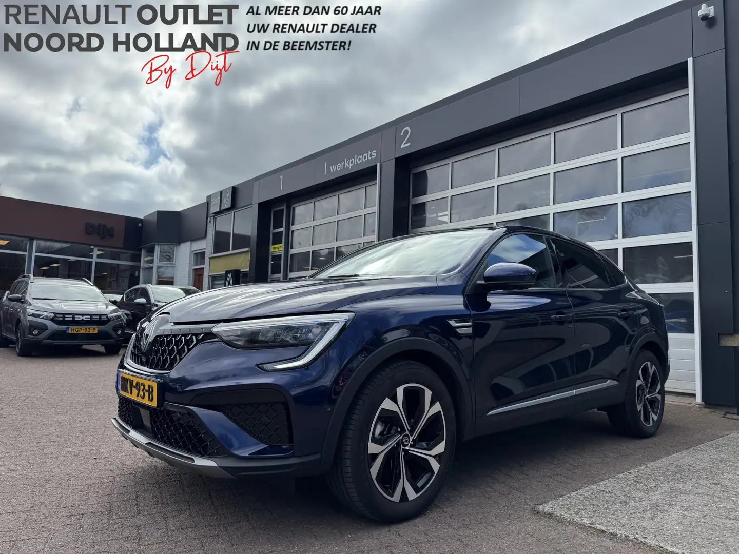 Renault Arkana 1.6 E-Tech full hybrid 145 techno Azul - 1