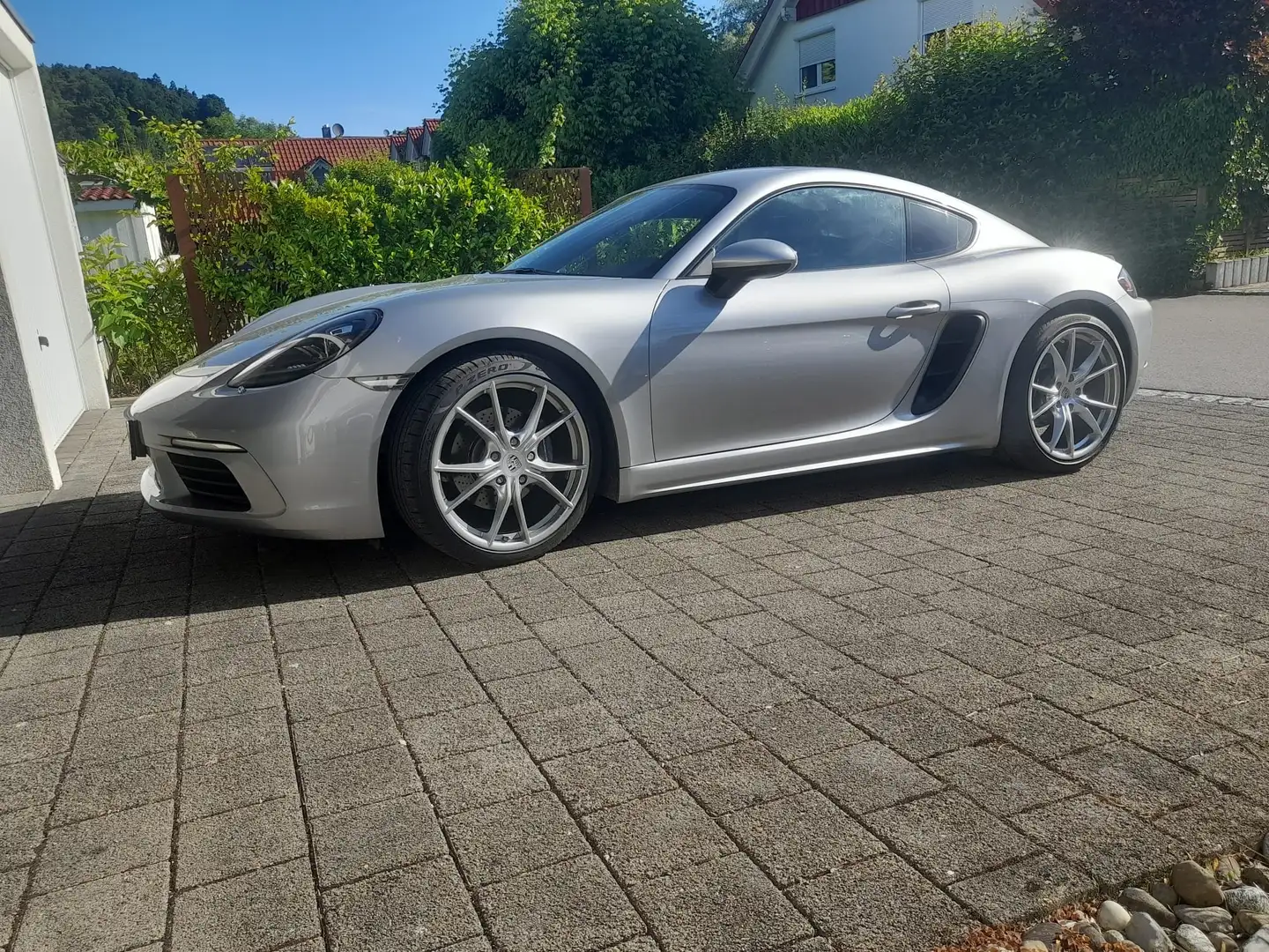 Porsche Cayman 718 Ezüst - 2