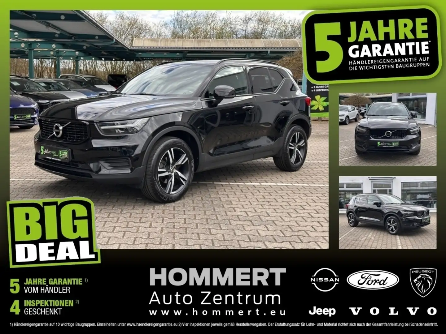 Volvo XC40 T3 R Design *Kamera*Sitzh.*Navi*Tempomat*LM Black - 1