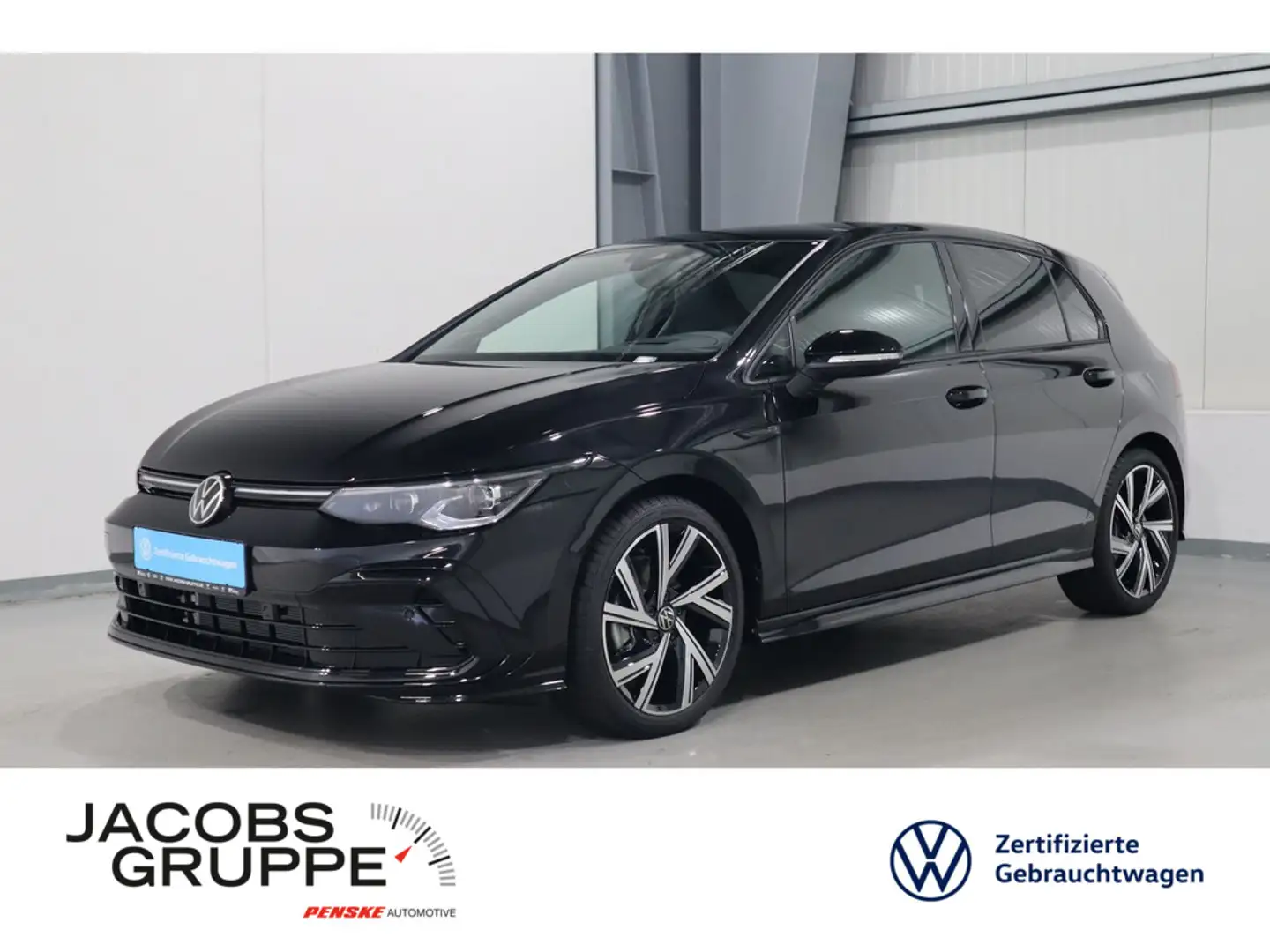 Volkswagen Golf VIII 2.0 TDI R-Line*BlackStyle*PANO*HuD*AHK * Noir - 1