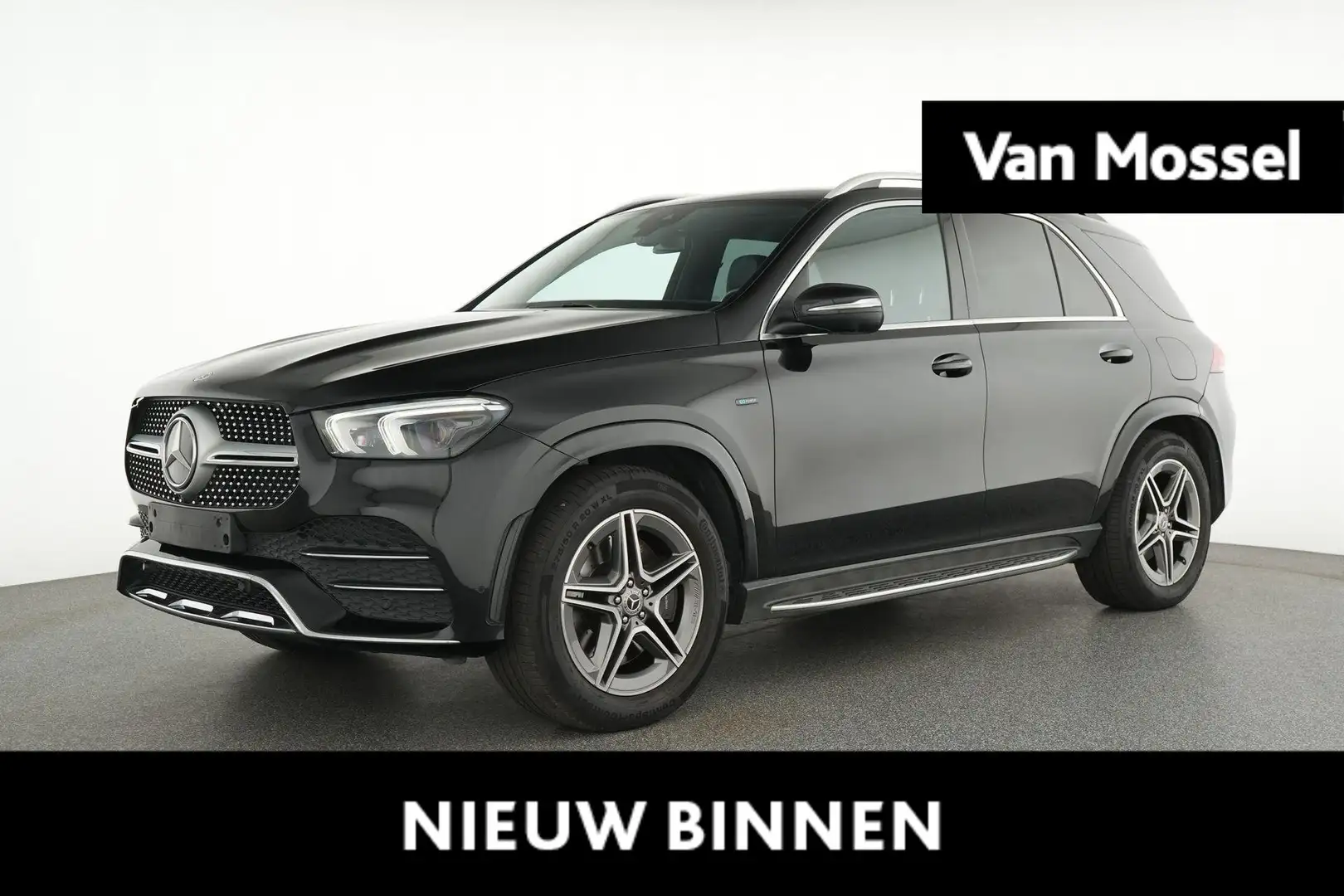 Mercedes-Benz GLE 350 de AMG LINE + TREKHAAK + TREDEPLANKEN + 360 CAMERA Zwart - 1