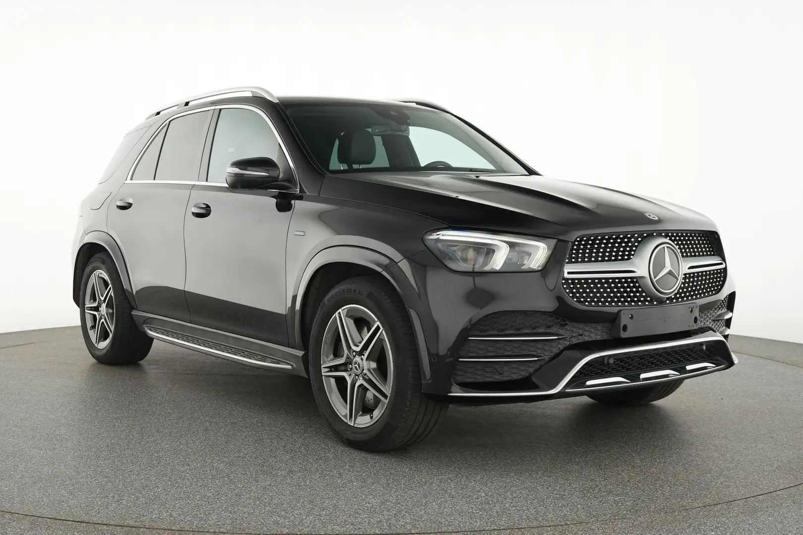 Mercedes-Benz GLE 350 de AMG LINE + TREKHAAK + TREDEPLANKEN + 360 CAMERA Zwart - 2