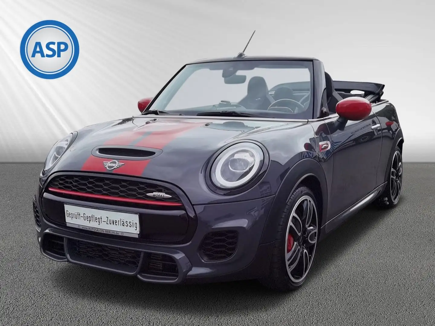MINI John Cooper Works Cabrio H/K KAMERA EXCITEMENT CHILI Grey - 2