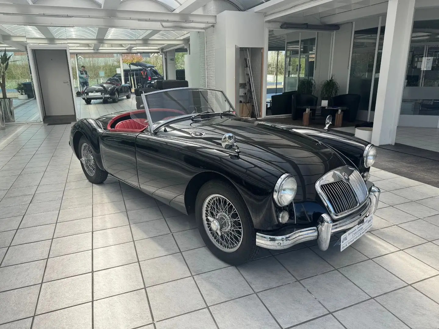 MG A   MGA Roadster  H-Kennzeichen Schwarz - 2