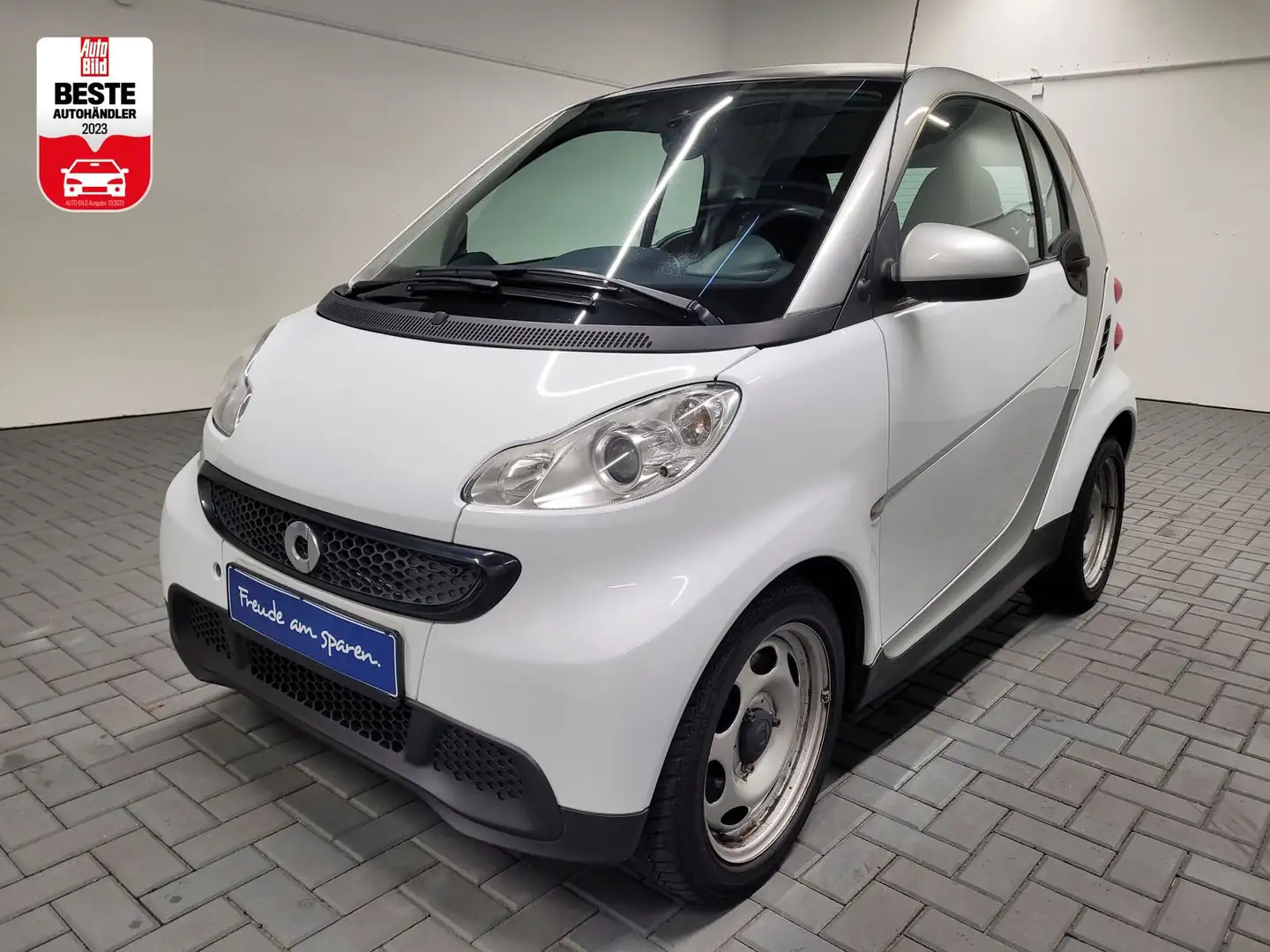 smart forTwo coupe CarPlay/AndroidAuto/Klima/Teilleder Wit - 1