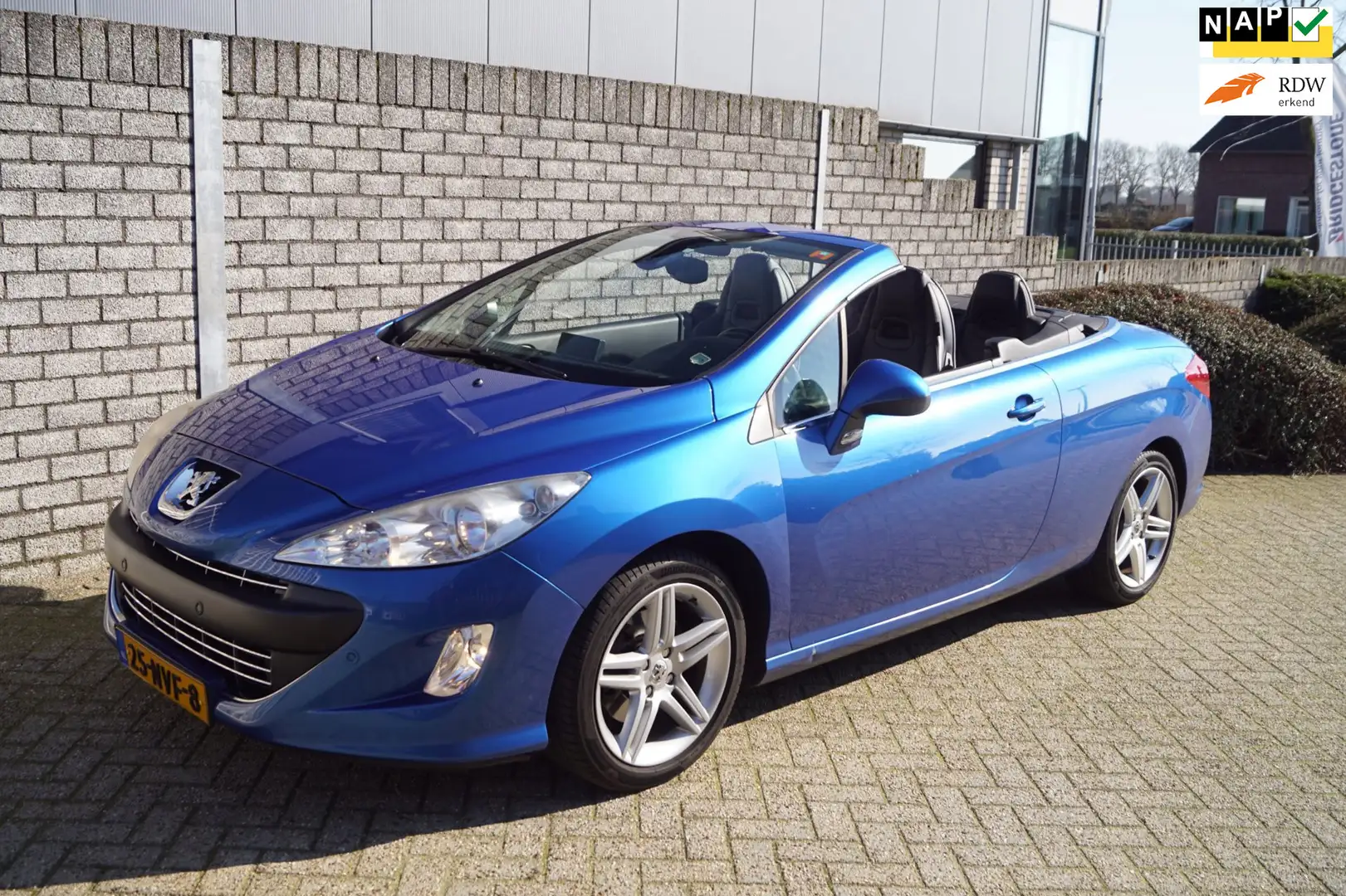 Peugeot 308 CC 1.6 THP Premiere Leder Sportst Stoel en Nek Ver Blau - 1