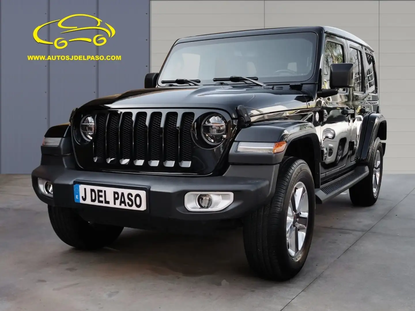 Jeep Wrangler Unlimited 2.2CRD Sahara 8ATX Negro - 1