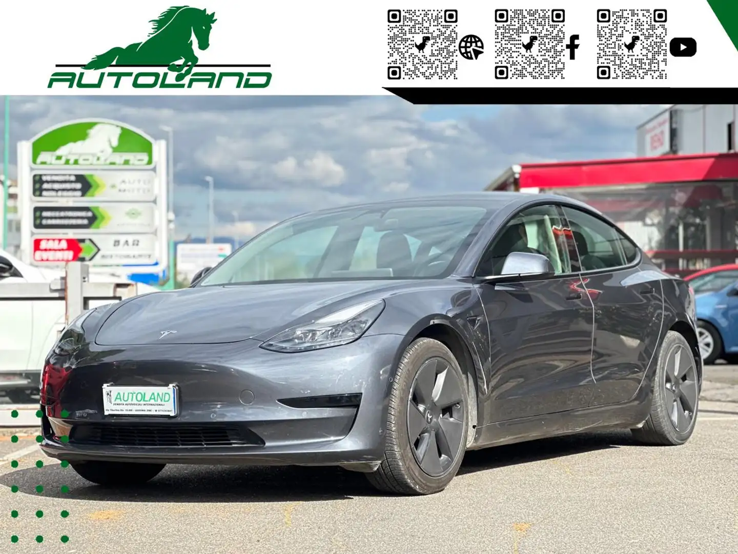 Tesla Model 3 Standard RWD Plus*Finanziabile*OttimeCondizioni Grigio - 1