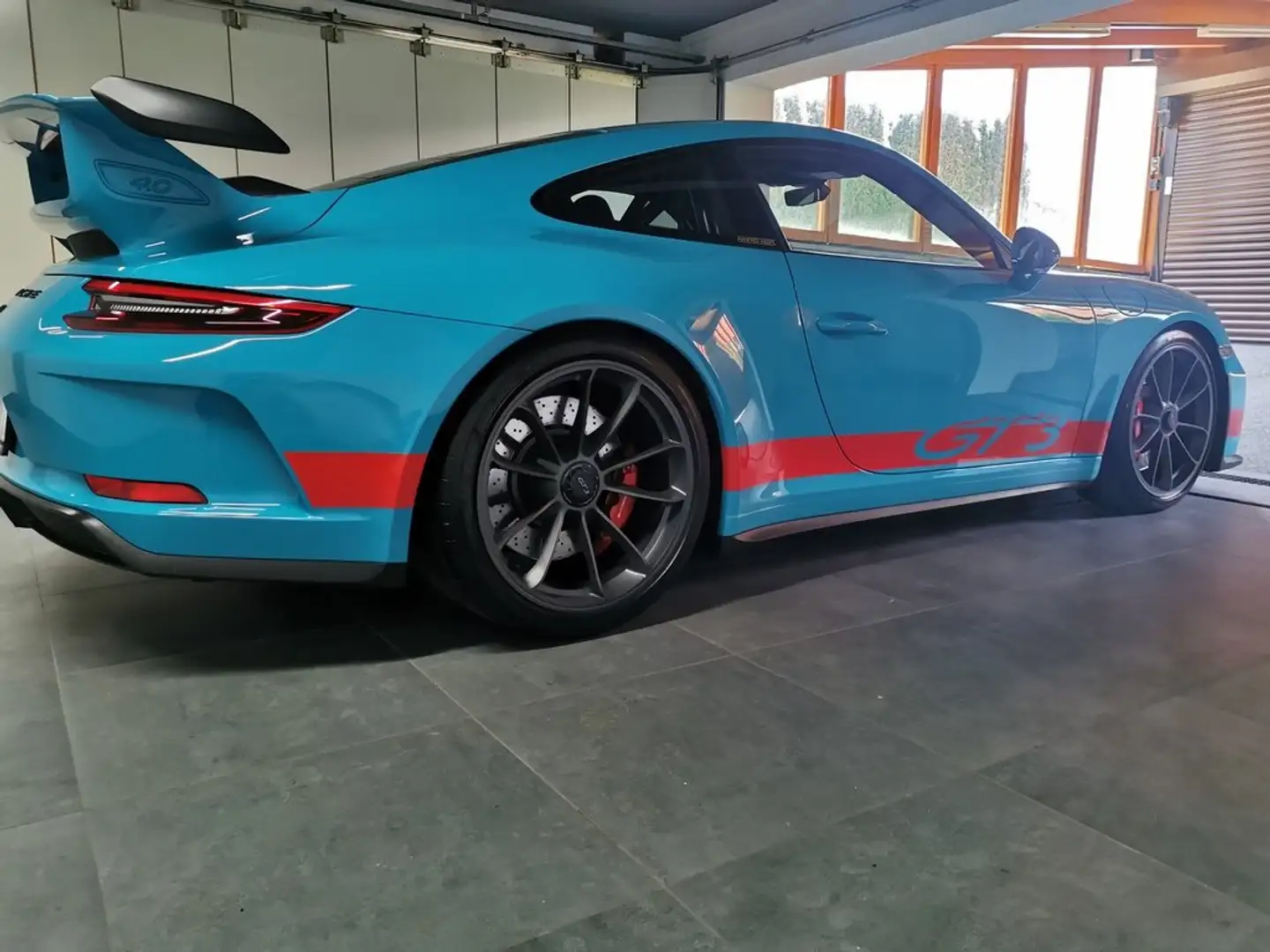 Porsche 911 -991.2 GT3 Clubsport,PTS Sonderfarbe,Approved,Bose Bleu - 1