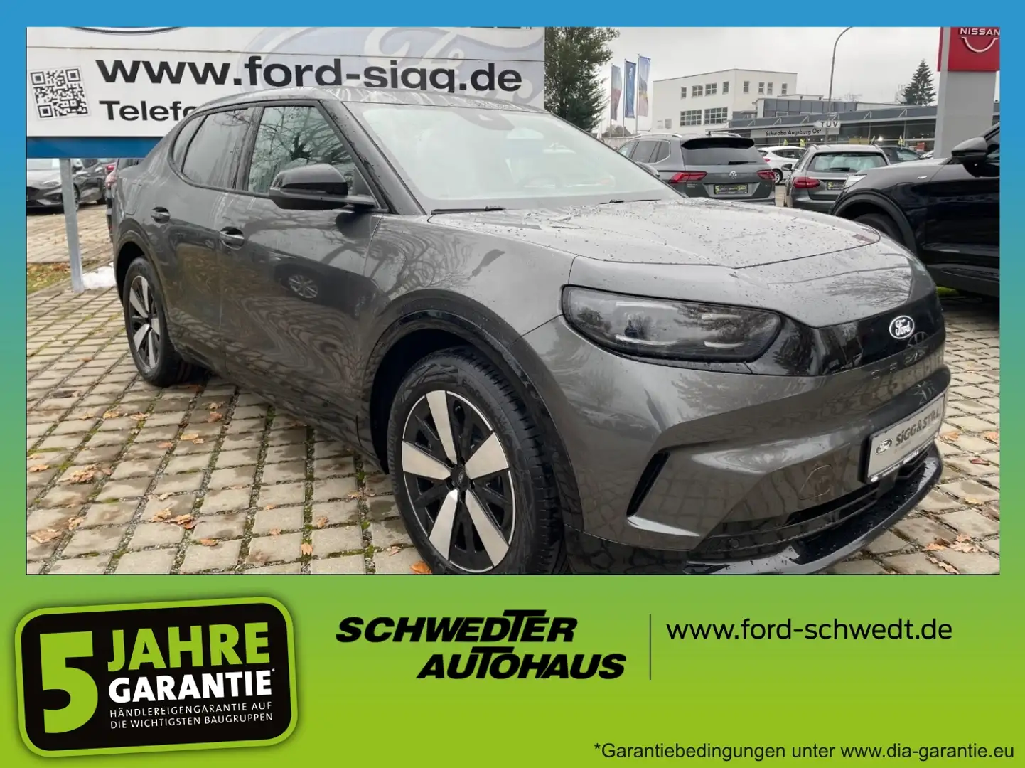 Ford Capri ELEKTRO AWD NAV*360°*IACC*HUD*LED*EL-KLAPPE Szary - 1