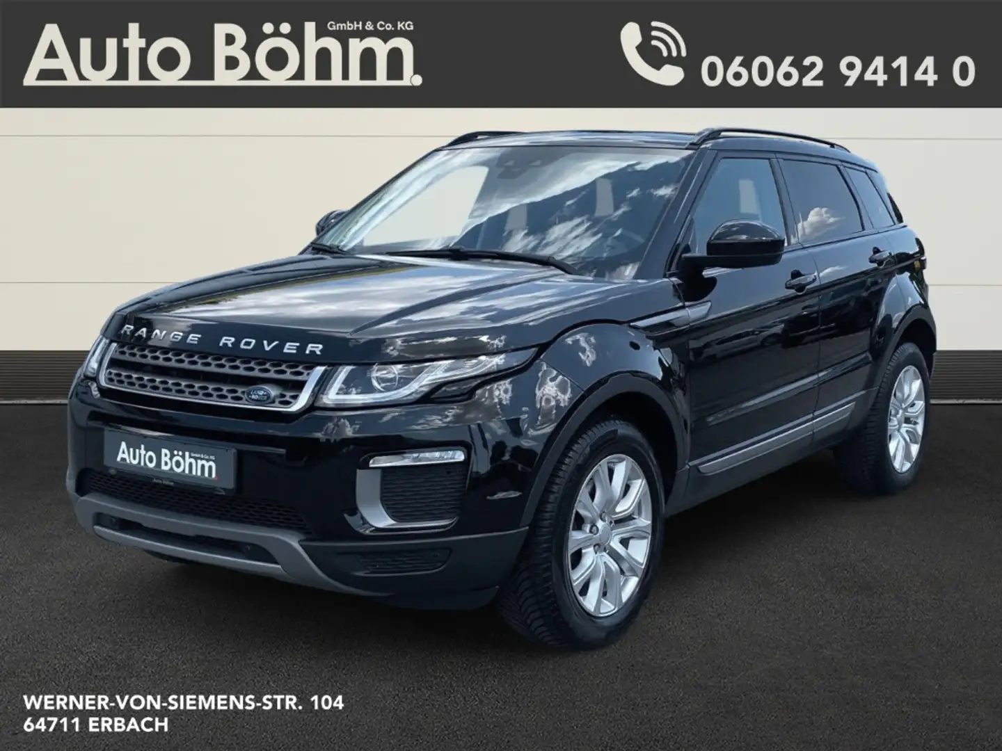 Land Rover Range Rover Evoque TD4 SE+AHK+Pano+Navi+Kamera+EU6 Schwarz - 1