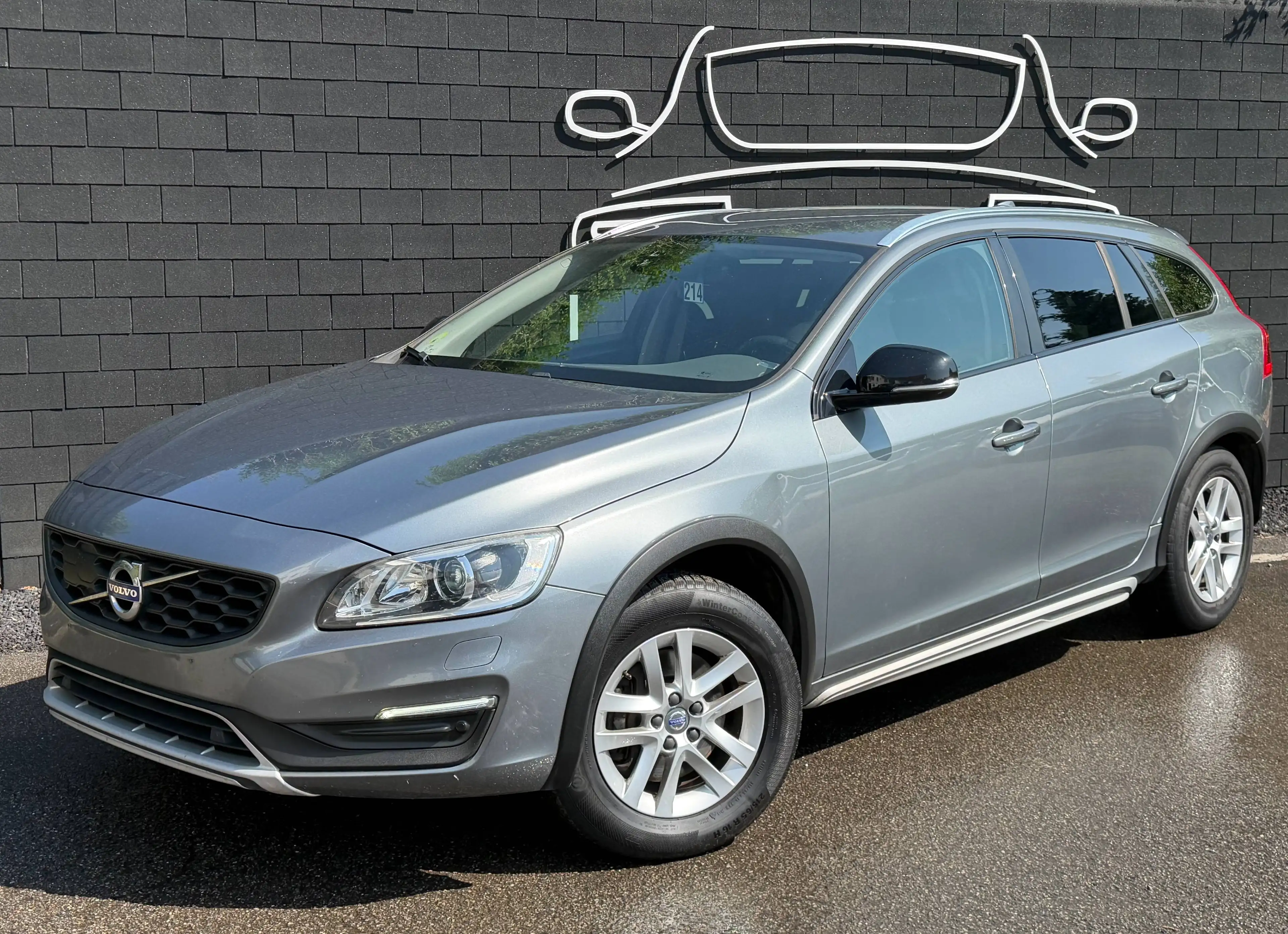 Volvo V60 Cross Country 2.0 D3+EXTRA SET WHEELS+NAVI+CAMERA+CUIR+EURO 6B