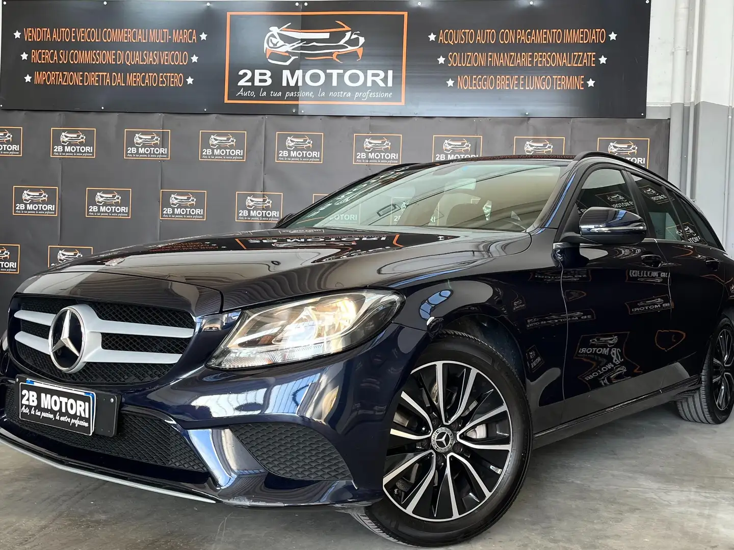 Mercedes-Benz C 200 Classe C-S205 2018 SW SW d Executive Bleu - 1