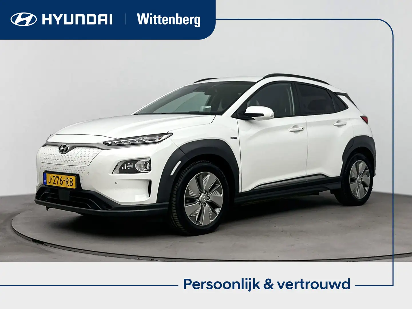 Hyundai KONA EV Premium 64 kWh | Cruise | Warmtepomp | Stoel st Wit - 1