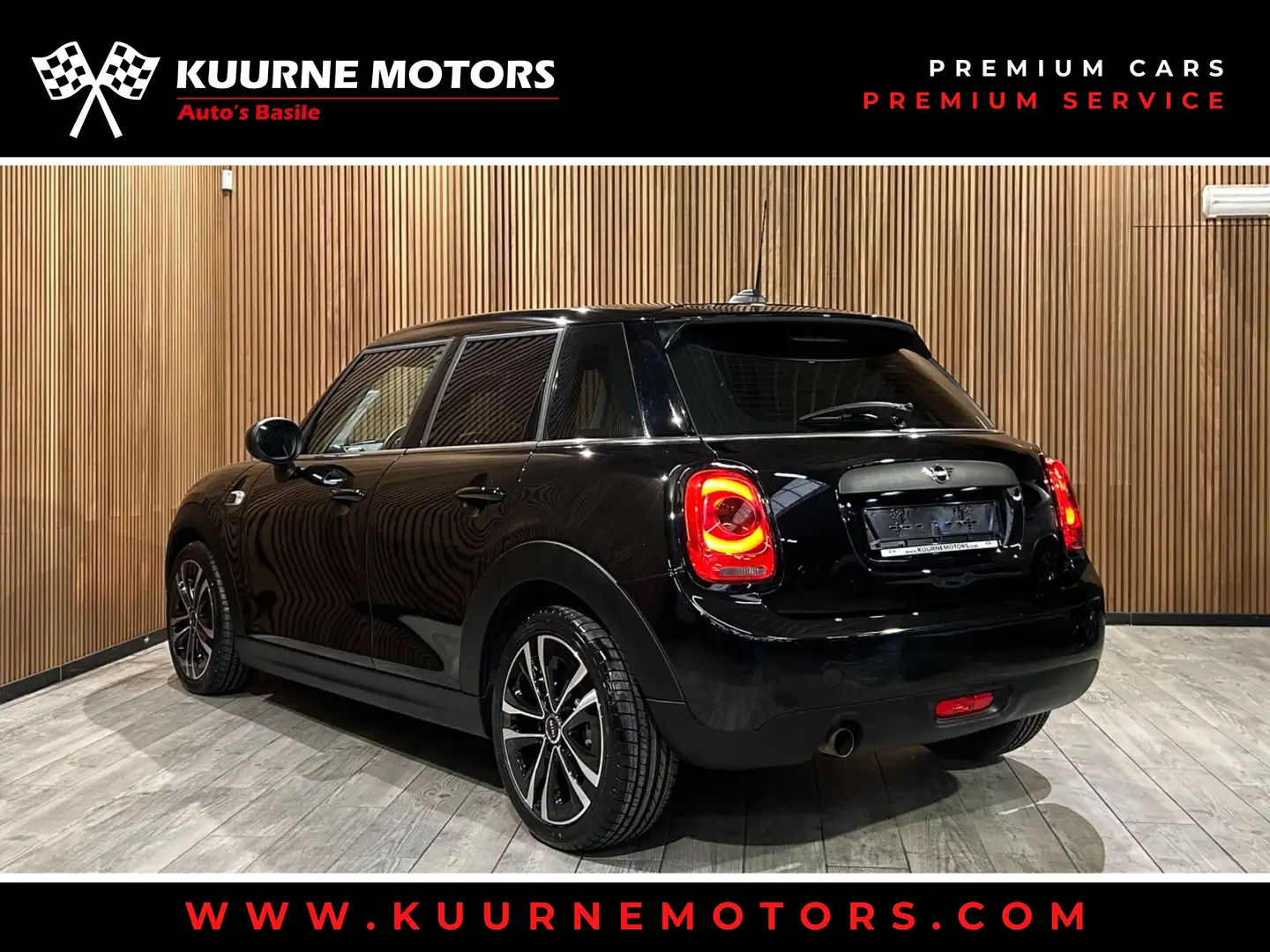 MINI One 1.5i 5d. Alu17"/Leder/Gps/Airco/Pdc *1j garantie* Noir - 2