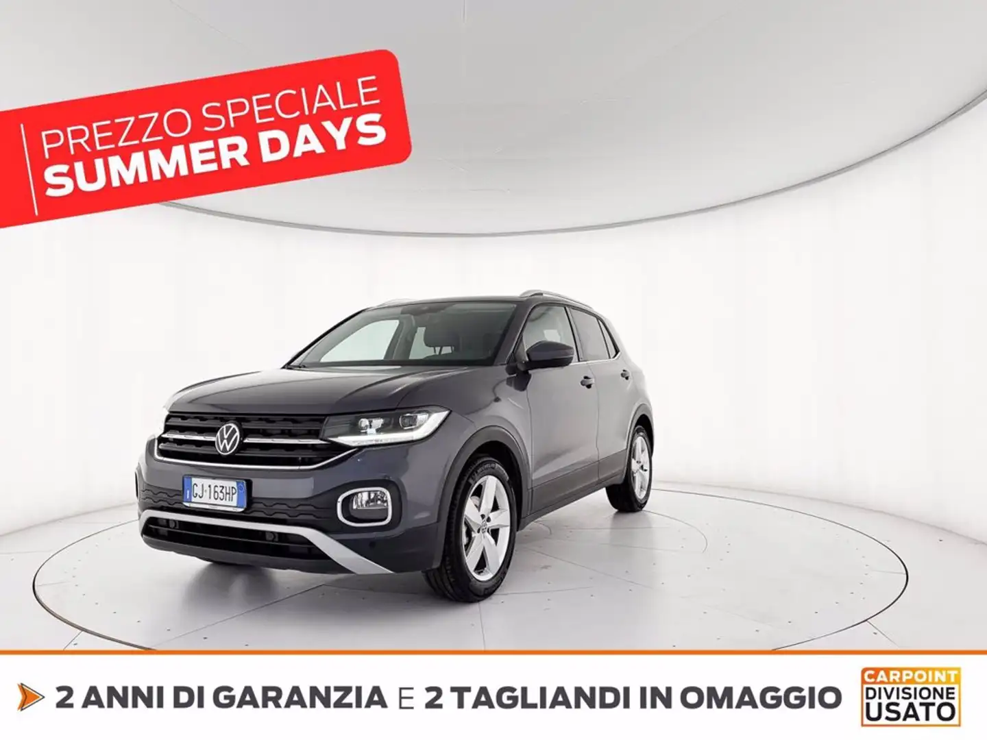 Volkswagen T-Cross 1.0 tsi advanced 110cv dsg Grigio - 1