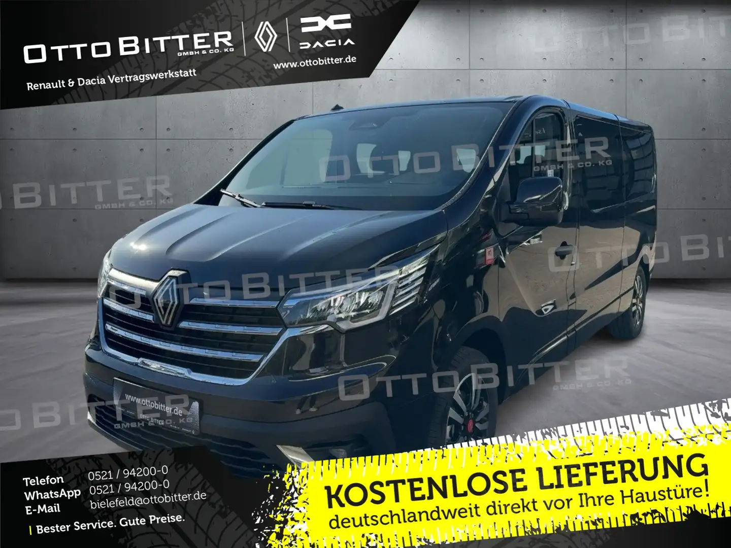 Renault Trafic Grand RED EDITION L2H1 dCi150 9-SITZE Schwarz - 1