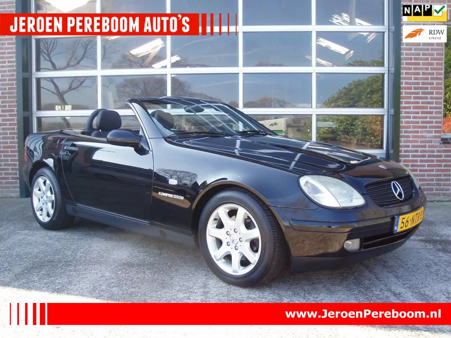 Mercedes-Benz SLK 230 Kompressor Cabrio Automaat. *Nette-Auto* Automaat crna - 1