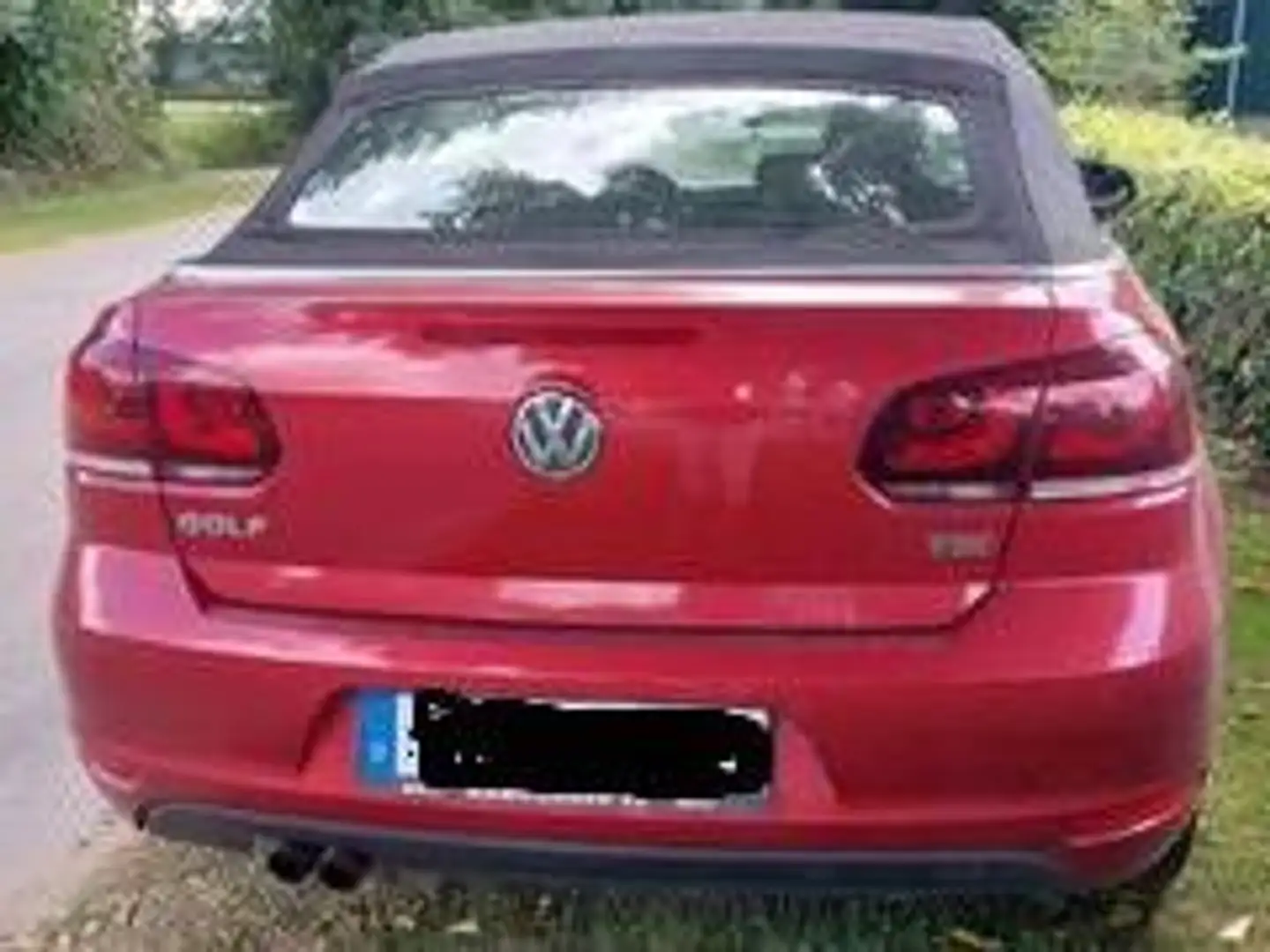 Volkswagen Golf Cabriolet Golf VI Cabrio Cabrio 1.4 TSI Rot - 2