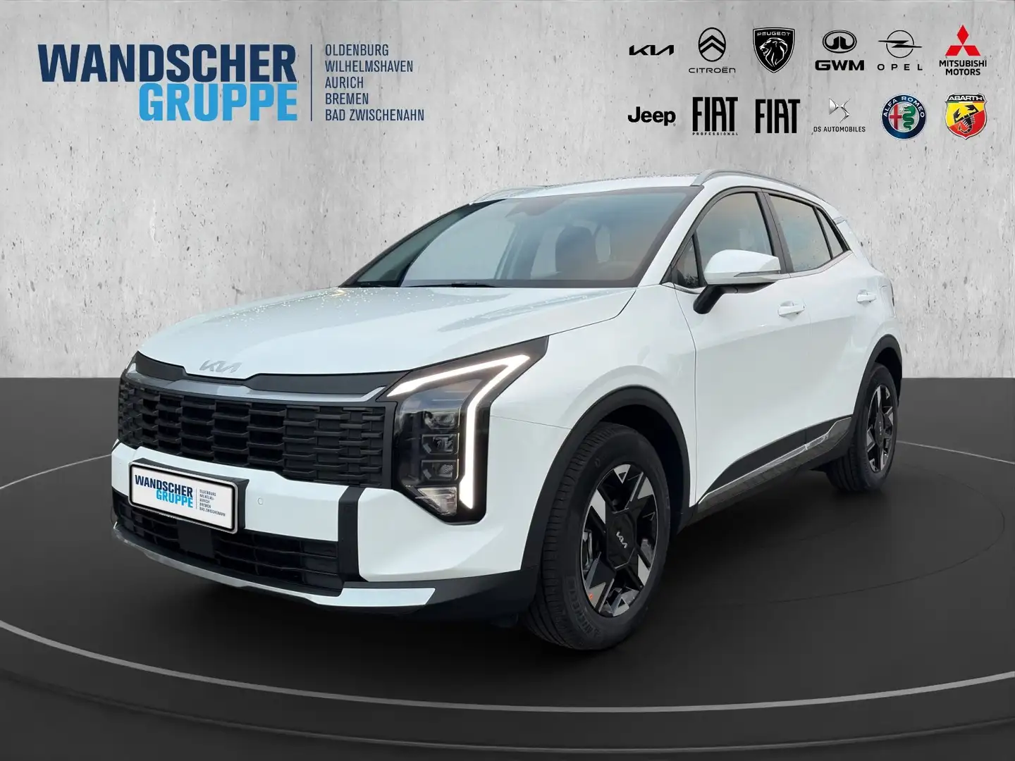 Kia Sportage NQ5 1,6 T-GDI GPF 4X2 *LED*SITZHEIZUNG* Weiß - 1