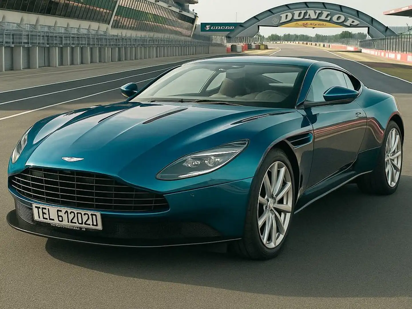 Aston Martin DB11 V12 Coupe AMR POWER B&O B-Sitze 1H DEUTSCH TOP NEU Verde - 1