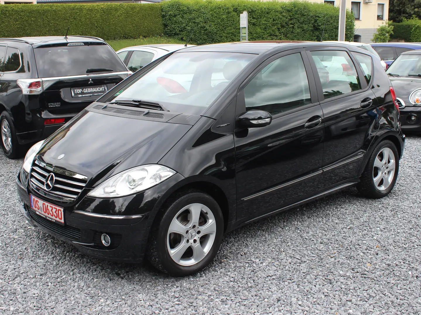 Mercedes-Benz A 170 *HU.AU.NEU*Teilleder*Tempomat*Klima* Schwarz - 1