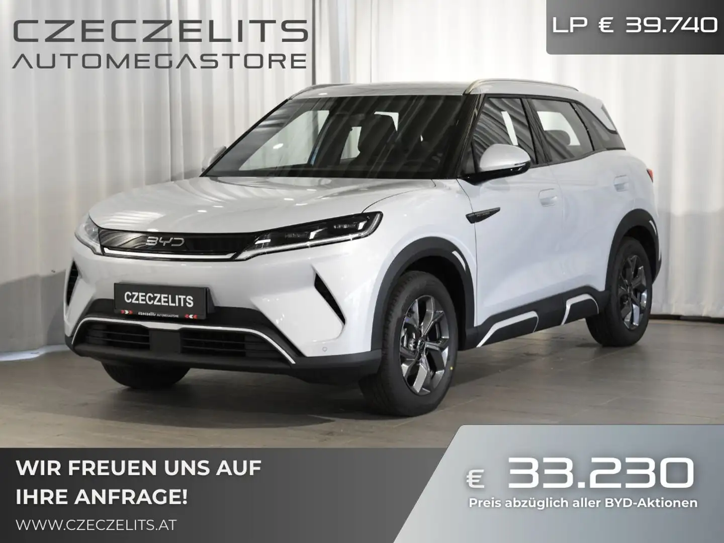 BYD Atto 2 Atto2 64,8 kWh Comfort Österreich Paket ON25494... Weiß - 1