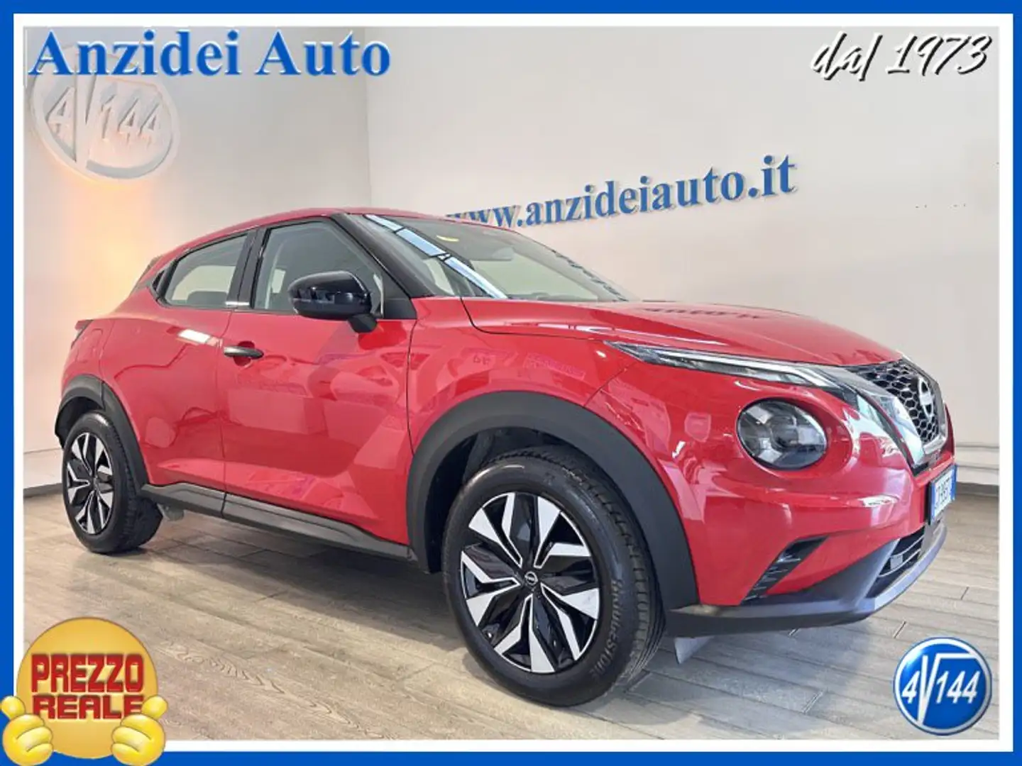 Nissan Juke 1.0 DIG-T 114 CV Acenta Rosso - 1