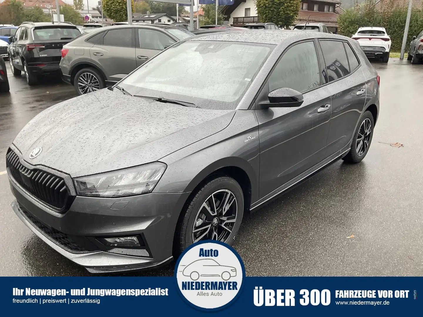 Skoda Fabia 1.0 TSI DSG Monte Carlo, ACC, Kamera, Winter, 16-Z Grijs - 1