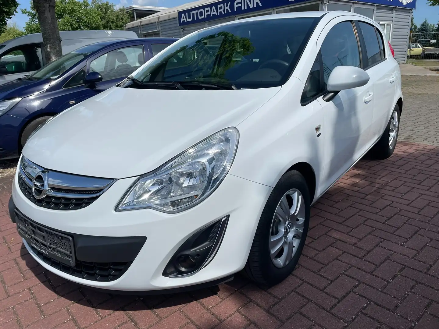 Opel Corsa Satellite aus 1.Hand+Scheckheftgepf. Blanc - 2